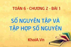 Số nguyên âm là gì? Tập hợp số nguyên ký hiệu là gì? gồm những số nào - Lý thuyết Toán 6 bài 1